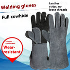 BBQ Heat Resistant Gloves – Anti-Scald Grill Gloves, High Temperature Protection for Barbecue, Oven, Fireplace & Welding