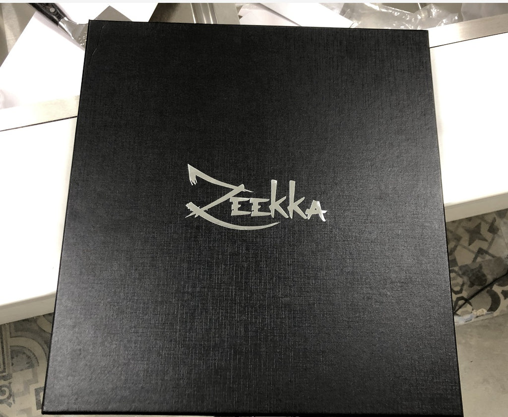 8 Damascus Pattern Stainless Steel Chef's Knives