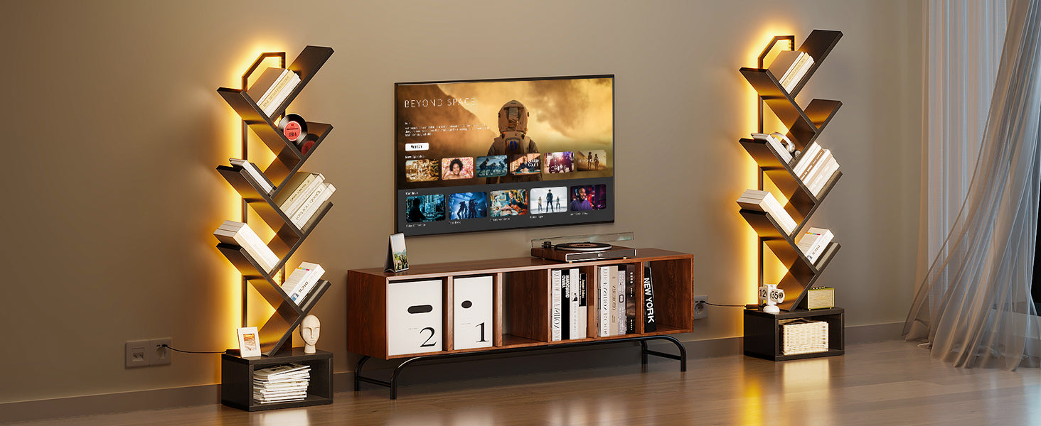 7-layer Tree Bookshelf