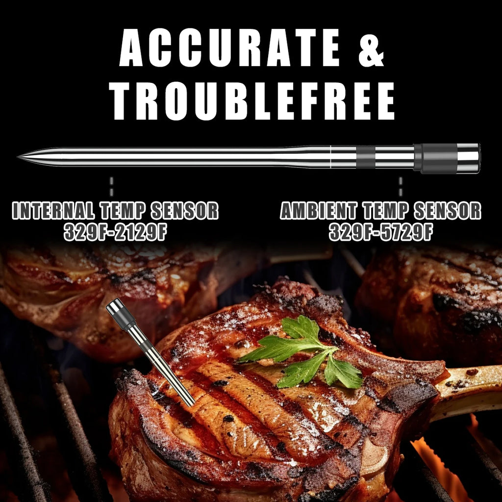 Wireless Bluetooth Barbecue Thermometer Kitchen Supplies