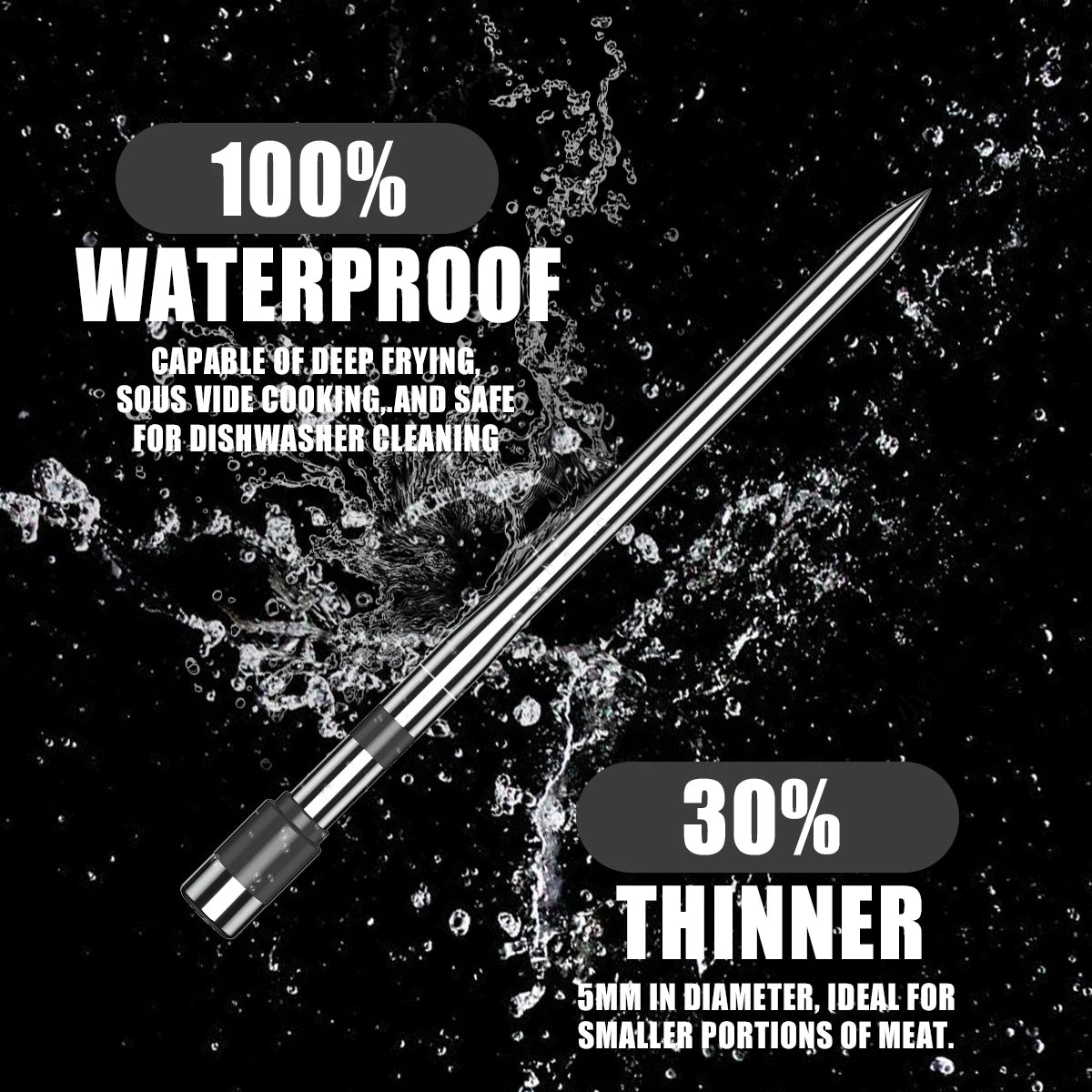 Wireless Bluetooth Barbecue Thermometer Kitchen Supplies