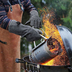 BBQ Heat Resistant Gloves – Anti-Scald Grill Gloves, High Temperature Protection for Barbecue, Oven, Fireplace & Welding